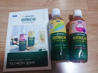 더그레잇티 콤부차 300ml *12개입 (오리지널 6개+베리리치 6개) — 5점을 준 리뷰어가 2022년 7월 올린 사용 사진