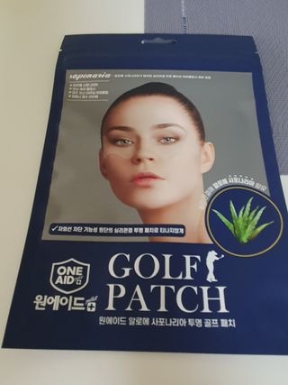 원에이드 알로에사포나리아 투명 골프패치 & 원에이드 하이드로겔 스포츠패치 — 5점을 준 리뷰어가 2022년 8월 올린 사용 사진