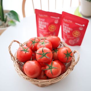 레드닥터 완숙토마토 + 통째로 동결건조한 대추방울토마토 — 5점을 준 리뷰어가 2022년 11월 올린 사용 사진