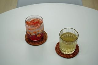 공간알파 시그니처 엘더플라워코디얼 + 핑크레몬청 2종 세트 — 4.5점을 준 리뷰어가 2021년 12월 올린 사용 사진