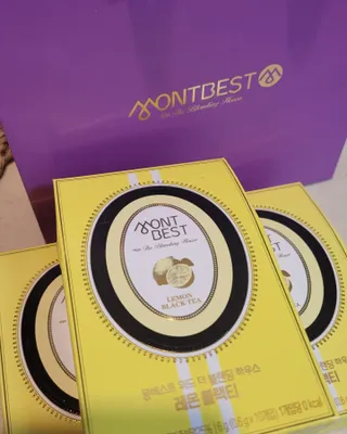 몽베스트 위드더 블랜딩 하우스 _레몬 블랙티 — 5점을 준 리뷰어가 2022년 12월 올린 사용 사진