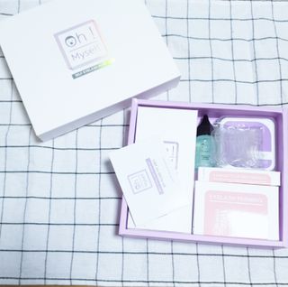 피비에스코리아 [오마이셀프] 셀프 속눈썹펌 키트 뷰러펌 파마 세트 — 2점을 준 리뷰어가 2021년 12월 올린 사용 사진