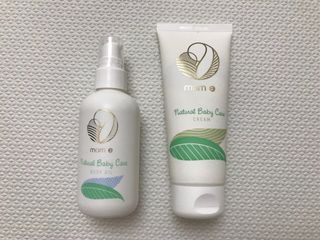 mom e 맘이 내추럴 베이비 케어 크림+바디오일 — 1.5점을 준 리뷰어가 2021년 1월 올린 사용 사진