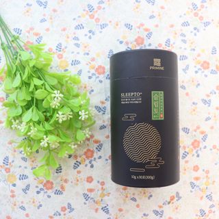 프리마인 자체 기업부설 연구소에서 찾아낸 건강한 수면의 비밀.  슬립토 플러스 30포 — 5점을 준 리뷰어가 2022년 5월 올린 사용 사진