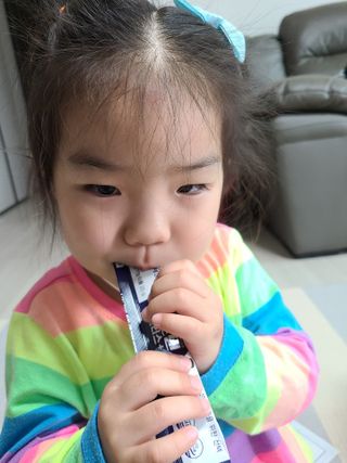키즈텐플러스 연세 키즈텐 플러스 1개월 — 5점을 준 리뷰어가 2021년 4월 올린 사용 사진