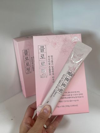 주식회사 메디프바이오 클로로핏 — 5점을 준 리뷰어가 2023년 8월 올린 사용 사진