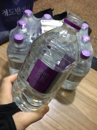몽베스트 MONTBEST 1L 12입 — 5점을 준 리뷰어가 2022년 1월 올린 사용 사진