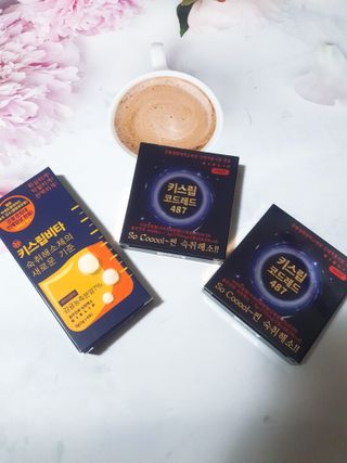 [키스립] 근복적인 숙취원인 해결 숙취해소제 키스립 코드레드487 2팩 & 뉴키스립비타 1box  set — 5점을 준 리뷰어가 2022년 6월 올린 사용 사진