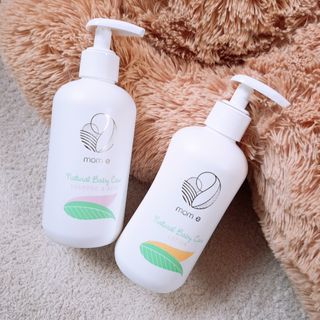 mom e 맘이 내추럴 베이비 케어 샴푸앤바스+로션 — 5점을 준 리뷰어가 2021년 1월 올린 사용 사진
