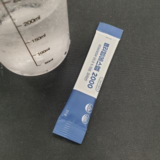 바른비타민 옵티엠에스엠2000 1박스 60포 관절 연골 복합건강기능식품 — 5점을 준 리뷰어가 2021년 7월 올린 사용 사진