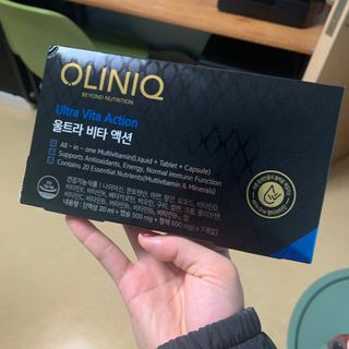 올리닉 울트라비타액션 — 4점을 준 리뷰어가 2021년 10월 올린 사용 사진