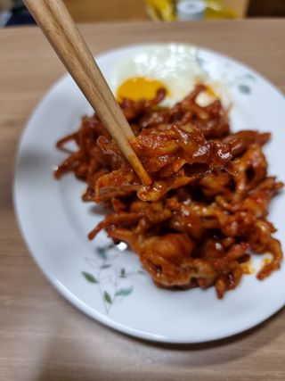 불타 호랑이 닭발 250g — 4점을 준 리뷰어가 2021년 7월 올린 사용 사진