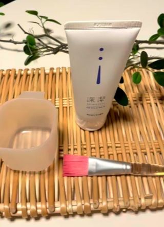 약손명가코스메틱 심결 깨어나는 맑음 팩 — 4.5점을 준 리뷰어가 2021년 4월 올린 사용 사진