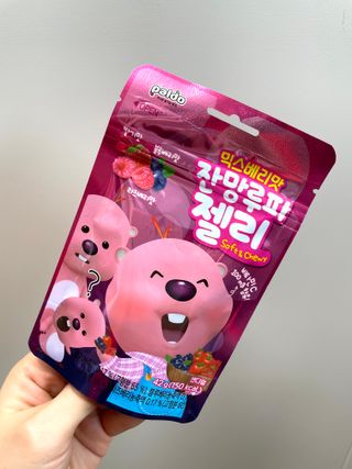[팔도] 잔망루피젤리 믹스베리맛 42g 8개 — 5점을 준 리뷰어가 2022년 2월 올린 사용 사진