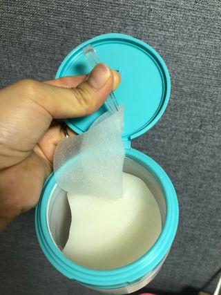 리더스코스메틱 리더스 카밍 바이오틱스 퀵 수딩 패드 — 5점을 준 리뷰어가 2022년 8월 올린 사용 사진