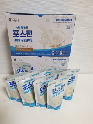 자연에온 마시는 프로틴 고함량 균형단백질 음료 포스틴 125ml 10개입 1BOX — 5점을 준 리뷰어가 2021년 4월 올린 사용 사진