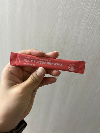 아임오 Y와이 밸런스 프로바이오틱스 30포 — 5점을 준 리뷰어가 2021년 12월 올린 사용 사진