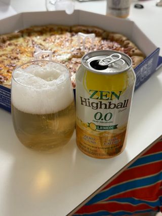 [티젠] 콤부차 하이볼향 레몬 0.0 (350ml X 6개입) — 5점을 준 리뷰어가 2025년 5월 올린 사용 사진