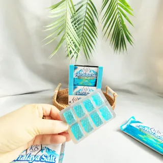 마요라 히말라야 솔트 캔디 2종-페퍼민트 맛, 라임민트 맛 — 5점을 준 리뷰어가 2023년 1월 올린 사용 사진