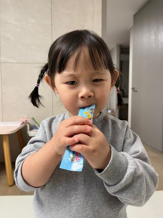 다나음 셀렌에 빠진 아연면역젤리 열대과일맛+사과맛 — 5점을 준 리뷰어가 2023년 4월 올린 사용 사진