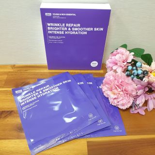 101스킨 영앤리치 하이드로겔 마스크팩 — 5점을 준 리뷰어가 2021년 2월 올린 사용 사진