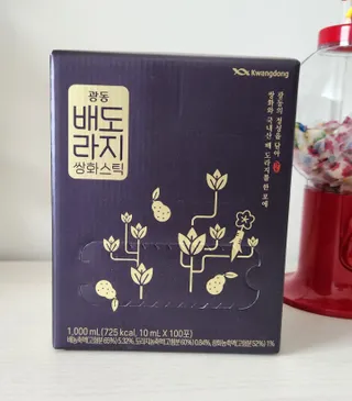 광동생활건강 나우 [광동] 배도라지 쌍화스틱 10mL x 100포 — 5점을 준 리뷰어가 2023년 3월 올린 사용 사진