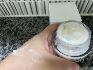 GINGER6 에너자이징 펩티 크림 — 5점을 준 리뷰어가 2021년 12월 올린 사용 사진