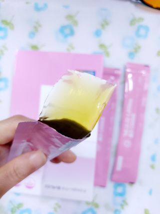 주식회사 얼굴반쪽 [얼굴반쪽 가르시니아 2,800mg] x 14포 1주 젤리 다이어트 보조제 체지방감소 — 5점을 준 리뷰어가 2021년 10월 올린 사용 사진