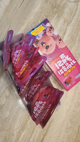 [팔도] 잔망루피젤리 믹스베리맛 42g 8개 — 5점을 준 리뷰어가 2022년 3월 올린 사용 사진