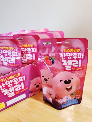 [팔도] 잔망루피젤리 믹스베리맛 42g 8개 — 5점을 준 리뷰어가 2022년 3월 올린 사용 사진
