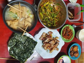 [중소기업유통센터 X 우수소상공인] 더자농 국내산 삼겹살 패키지 삼겹살 600g+목살300g+미나리500g — 5점을 준 리뷰어가 2021년 1월 올린 사용 사진