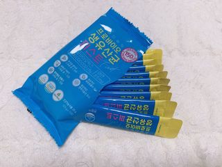 헬스업 핼스업 프로바이오 생유산균 퍼스트 — 5점을 준 리뷰어가 2021년 1월 올린 사용 사진