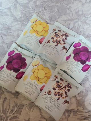 딜라이트 프로젝트 바삭한 원물칩 3종 고구마칩, 자색고구마칩, 느타리버섯칩 [총 6봉지] — 5점을 준 리뷰어가 2022년 3월 올린 사용 사진