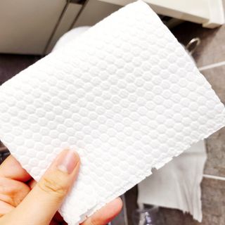 부직포나라 중금속유해물질ZERO 뜯어쓰는 주방 일회용수세미 60매 2매 — 5점을 준 리뷰어가 2022년 9월 올린 사용 사진