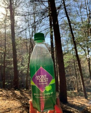 몽베스트 Montbest with Sparkling water Lime20병 — 5점을 준 리뷰어가 2022년 11월 올린 사용 사진