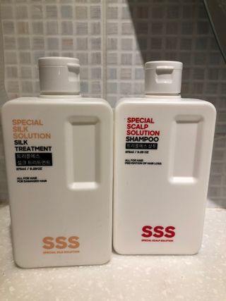 트리플에스 탈모 샴푸 275ml + 실크 트리트먼트 275ml — 5점을 준 리뷰어가 2021년 3월 올린 사용 사진