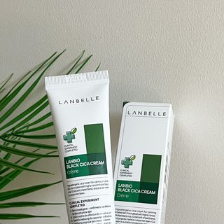 랑벨 랑바이오 블랙 시카 크림 50ml(블랙비 프로폴리스, 시카 4종, 판테놀 10 함유) — 5점을 준 리뷰어가 2022년 6월 올린 사용 사진