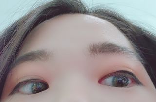 렌시스 LENSSIS [ 렌시스 ] 인생정착템 , 영롱한 매력이 있는 ＃에일린시리즈 1개월용 ｜ 4컬러 중 택1 ｜ — 5점을 준 리뷰어가 2021년 4월 올린 사용 사진