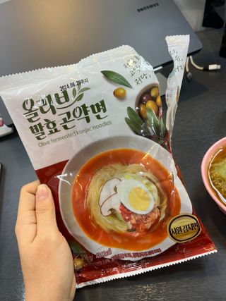 클린24시간 올리브발효곤약면 시원김치면 1세트-(3봉) — 3.5점을 준 리뷰어가 2023년 11월 올린 사용 사진