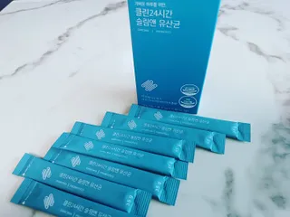 클린24시간 슬림앤유산균 1박스 (3.5g X 15포) — 5점을 준 리뷰어가 2022년 8월 올린 사용 사진
