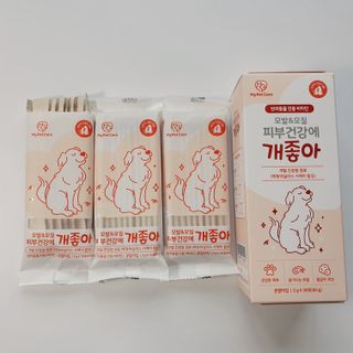 My Pet Care 모발과 모질 피부건강에 개좋아 — 5점을 준 리뷰어가 2021년 3월 올린 사용 사진