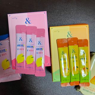 비타앤C 레몬맛, 망고맛 — 5점을 준 리뷰어가 2021년 8월 올린 사용 사진