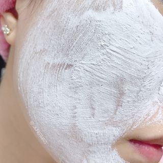 리더스코스메틱 리더스 밀크 스폰지 마스크 — 5점을 준 리뷰어가 2021년 9월 올린 사용 사진