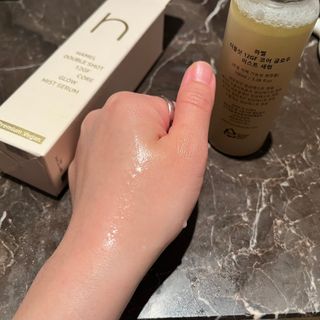 하멜 비건 더블샷 12GF 코어 글로우 미스트 세럼 — 4.5점을 준 리뷰어가 2022년 10월 올린 사용 사진