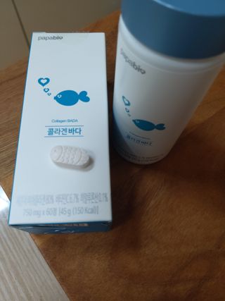 파파비오랩 승무원 콜라겐 콜라겐바다 — 4점을 준 리뷰어가 2020년 12월 올린 사용 사진