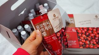 자연에온 몽모랑시 타트체리 착즙 100mL 10개입 2BOX — 5점을 준 리뷰어가 2021년 1월 올린 사용 사진