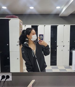프로티원 단백질쉐이크 녹차맛 2주분 1통+보틀 — 5점을 준 리뷰어가 2021년 4월 올린 사용 사진