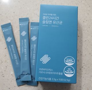 클린24시간 슬림앤유산균 1박스 (3.5g X 15포) — 5점을 준 리뷰어가 2023년 1월 올린 사용 사진