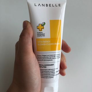 랑벨 비타 에너지 잡티 크림 75ml (피부 속 기미완화크림) — 5점을 준 리뷰어가 2022년 6월 올린 사용 사진