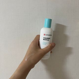 리더스코스메틱 리더스 카밍 바이오틱스 에센스 워터 — 5점을 준 리뷰어가 2022년 2월 올린 사용 사진
